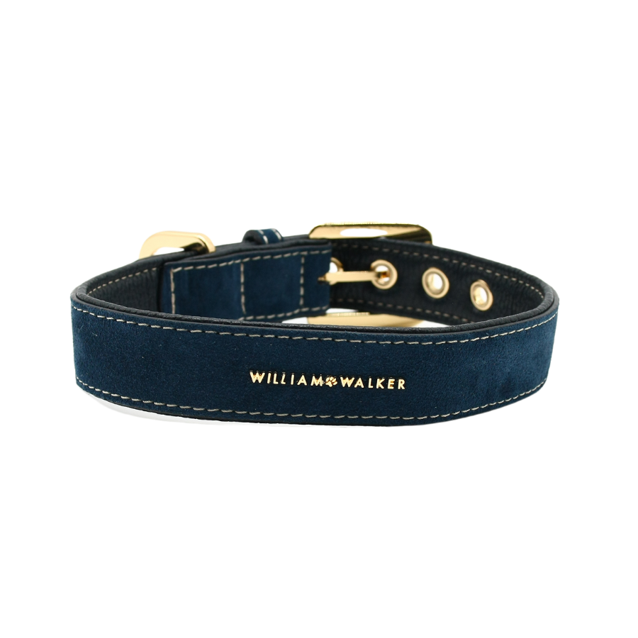 William Walker Hundehalsband Midnight Gr. L _Logo