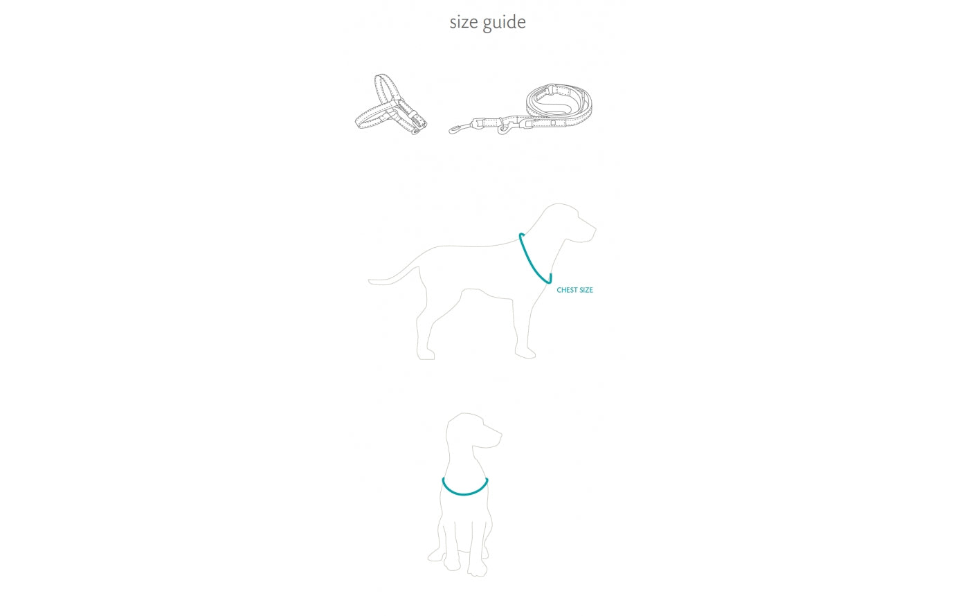 Messanleitung Hundegeschirr 2.8 design for dogs | VintPets